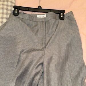 Calvin Klein Women's Stripe Suit Pants